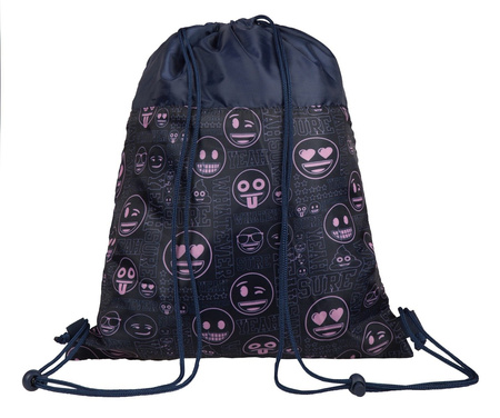 Worek na Obuwie SO-01 Emoji Pink Różowe