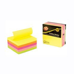 Karteczki Samoprzylepne Neonowe - Pukka