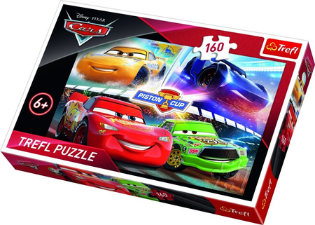 TREFL Puzzle 160 el Cars Zwycięski Wyścig