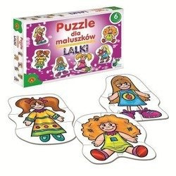 Puzzle dla maluszków - lalki ALEX