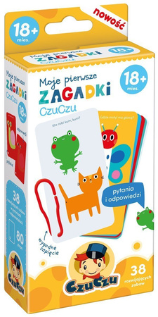 Zestaw Moje Pierwsze Zagadki CzuCzu 18 mies.+