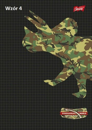 Notatnik A7/50k Krata Dinosaur - Unipap