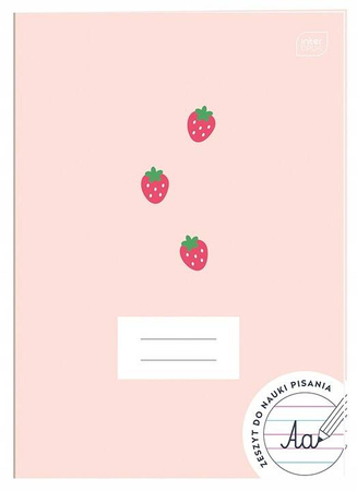 Interdruk Zeszyt A4 32k 3 linia dla dziewczynki