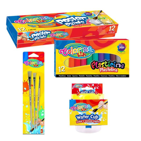 Kompletna Wyprawka szkolna Colorino Interdruk dla dziewczynki