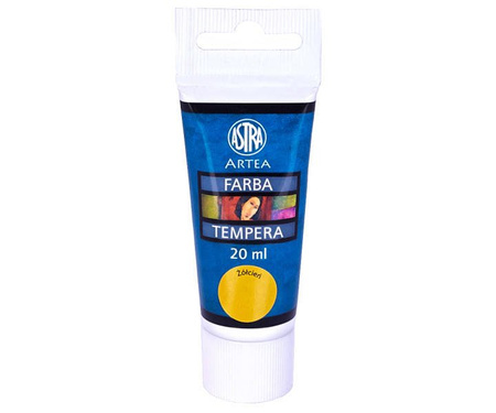 Farby Tempera 12kol 20ml Tubki ASTRA