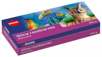 MONA Glina Rzeźbiarska Naturalna 500 g