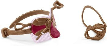 Schleich 42490 Akcesoria Siodło i Ogłowie Sofia i Blossom