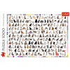 Puzzle 1000 elementów 208 Kotów TREFL