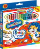 Kredki Bambino 18 Kol. w Drewnie + Temperówka