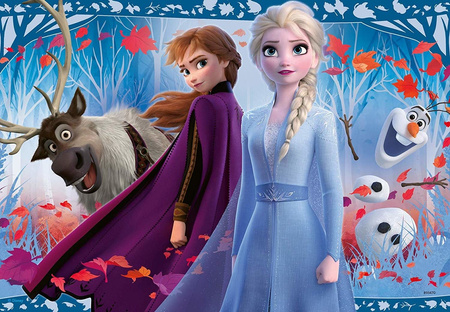 Frozen 2 Kraina Lodu Puzzle 2 x 12 elementów