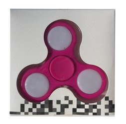 HIPO Spinner ze Światłem LED - Kolor Różowy