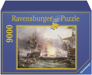 Puzzle 9000 el Ravensburger Bombardowanie Algieru