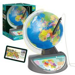Clementoni Interaktywny Globus EDUGLOBUS Świeci