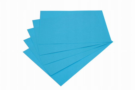 Kreska Brystol Karton A4 170g/m2 Niebieski Jasny 20 arkuszy