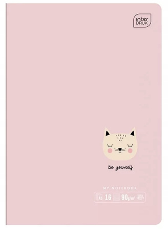 Zeszyt A5 16 kartek kratka 70g BB Friends