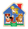 Puzzle Drewniane Zwierzątka 3el - Melissa and Doug