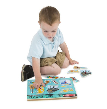 Melissa - Puzzle Dźwiękowe - Instrumenty Muzyczne