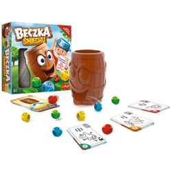 Trefl Beczka Śmiechu Szalona Gra Rodzinna