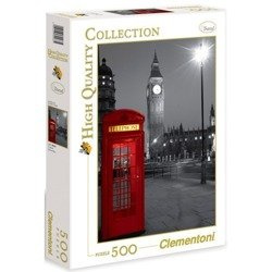 Clementoni Puzzle 500 el. - London Phone Box