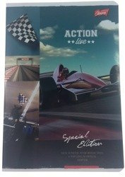 Zeszyt A5/60k Krata Action Live Wyścigówka Unipap