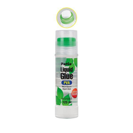 Klej w płynie Crystal Glue z aplikatorem 125ml PVA Patio 1 szt