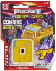 Pocket Morphers Seria 2 Cyfra 0 Pojazd Phant0m