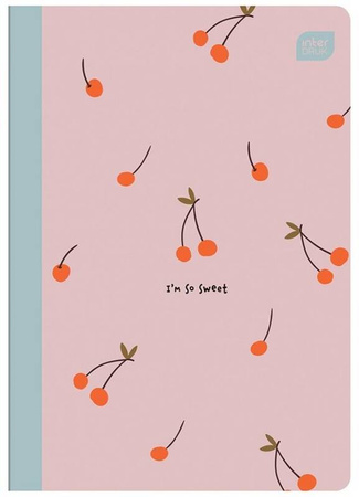 INTERDRUK Zeszyt A5 16k 3-linia kolorowa 70g Trends Girls