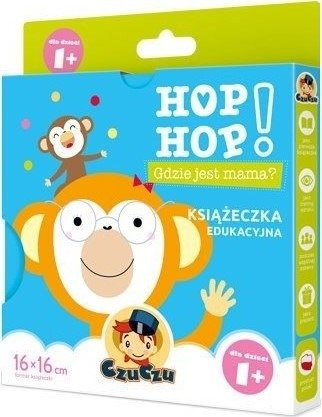 Zestaw CzuCzu Hop, hop! - 4 Książeczki Edukacyjne