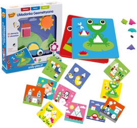 Smily Play Układanka Geometryczna Edukacyjna Kształty Kolory Sorter