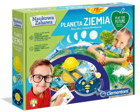 Clementoni Planeta Ziemia Naukowa Zabawa Pory Roku