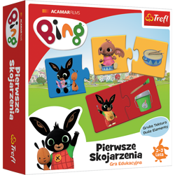 TREFL Bing Pierwsze Skojarzenia Puzzle 24 el.