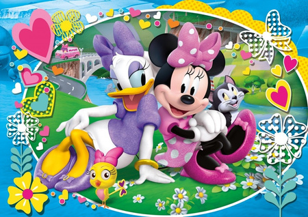 Clementoni Puzzle 104 el. Maxi - Minnie