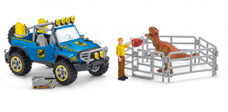 Schleich 41464 Samochód Terenowy Dinozaur Akcesoria