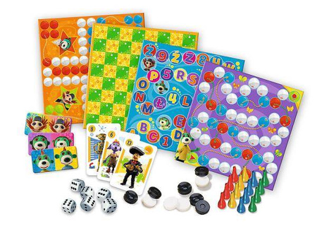 Trefl Kalejdoskop 25 gier Rodzina Treflików 02119