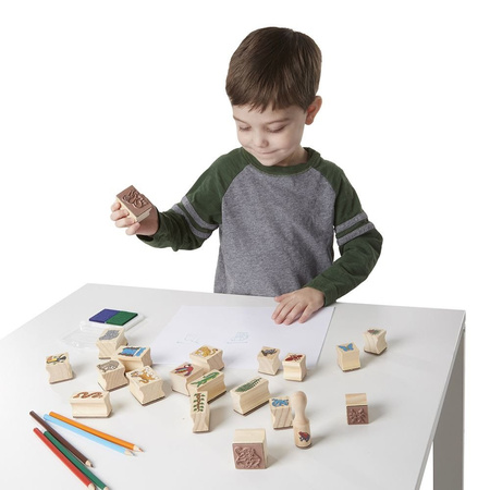 Melissa Stempelki Pieczątki Las Deszczowy Duży