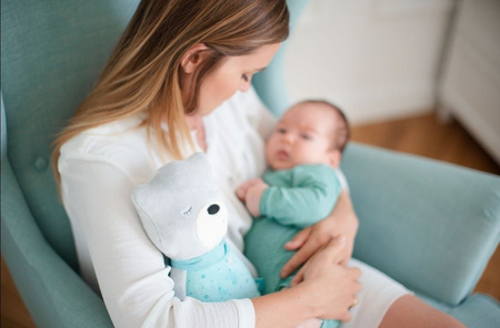 Szumisie Szumiący Miś Leon Czujnik Snu Gryzak