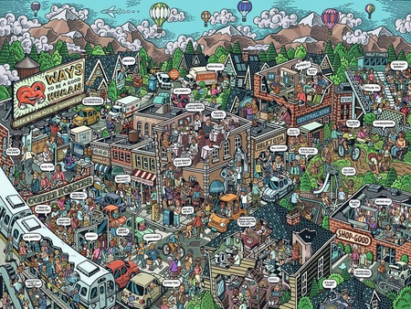 Ravensburger Puzzle XXL 750 el. Codzienna Dobroć