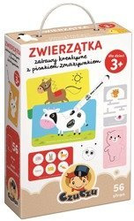CzuCzu - Zwierzątka - Zabawa Kreatywna z Pisakiem Zmazywakiem