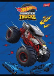 Zeszyt A5 16k linia podwójna dwukolorowa HOT WHEELS