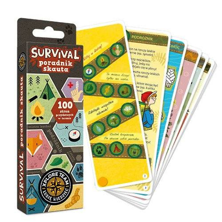CzuCzu Xplore Team Quizy dla Dzieci Poradnik Survival