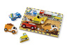Melissa and Doug Drewniane Puzzle Pojazdy Budowlane Klocki