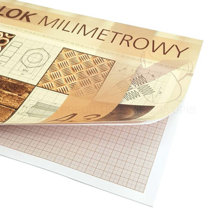 Kreska Blok milimetrowy A3 20 k.