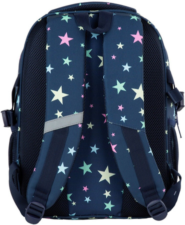 DERFORM BACKUP 2 Plecak Młodzieżowy G66 Gwiazdki