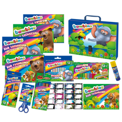 Bambino Wyprawka Szkolna Zestaw Małego Artysty