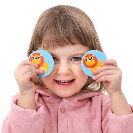 CzuCzu Gra Edukacyjna Memo Memorki Dzikie Zwierzęta