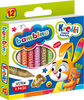 Bambino Kredki Świecowe 12 Kolorów 