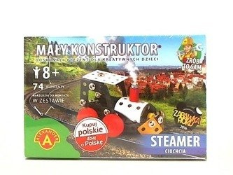 Mały Konstruktor. Ciuchcia - Steamer ALEX