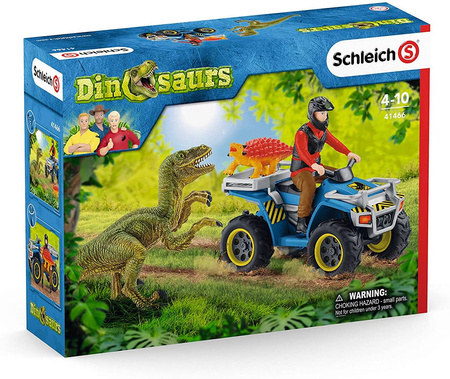 Schleich 41466 Ucieczka Quadem Dinozaur Akcesoria