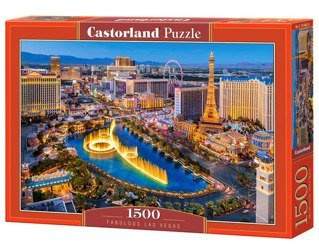 Puzzle 1500 el. Fabulous Las Vegas Castorland