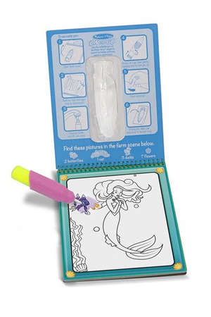 Melissa Water Wow Kolorowanka Wodna Księżniczki